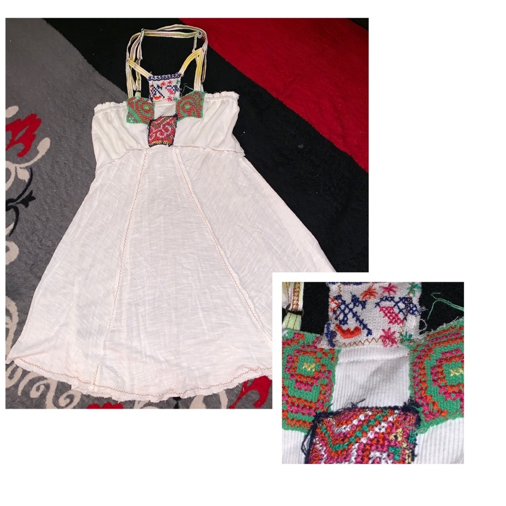 FREE PEOPLE tank halter top- Aztec print -XS